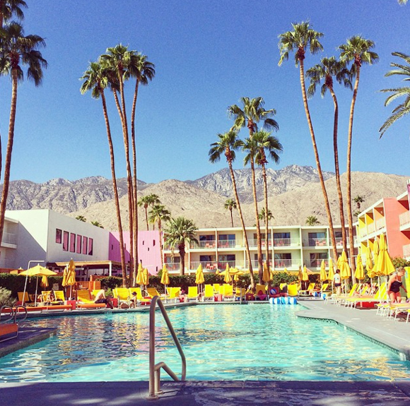 Palm Springs Hotel Pool